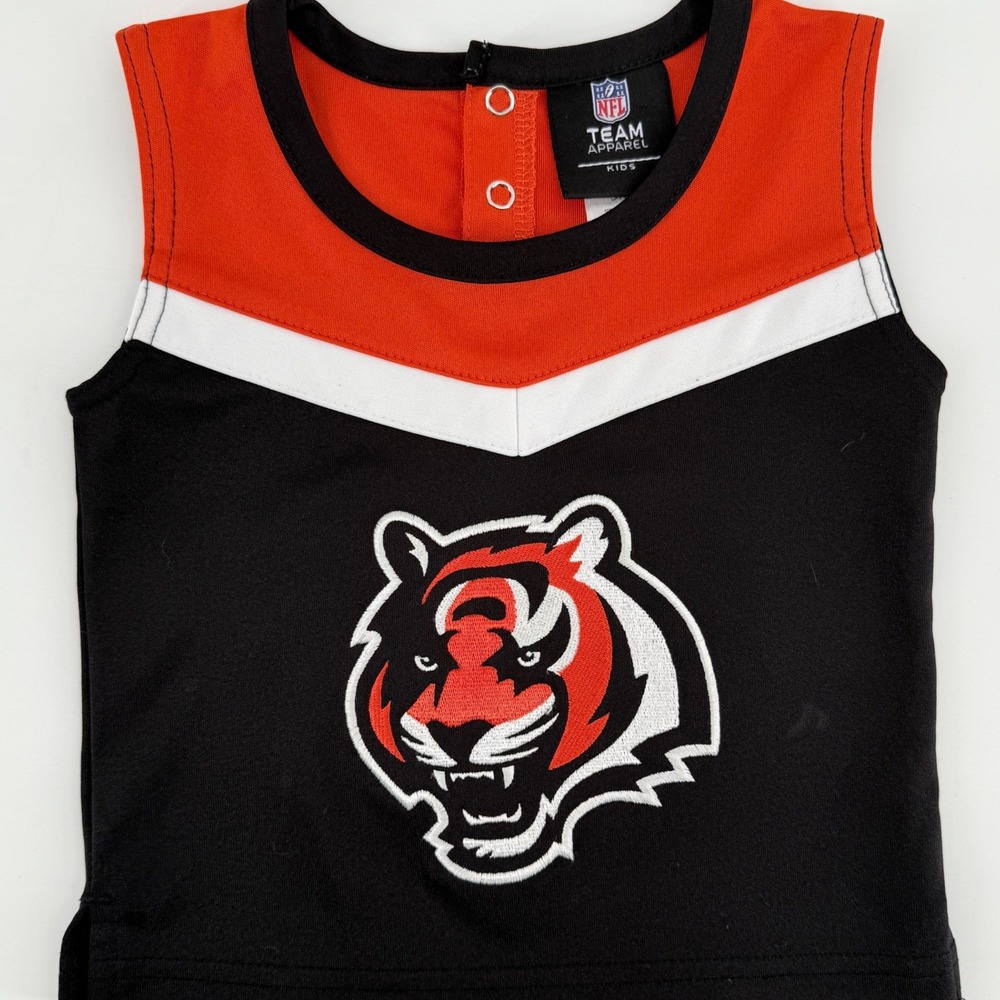 NFL Cincinnati Bengals Kids Sleeveless Shirt Football Jersey Top 3T